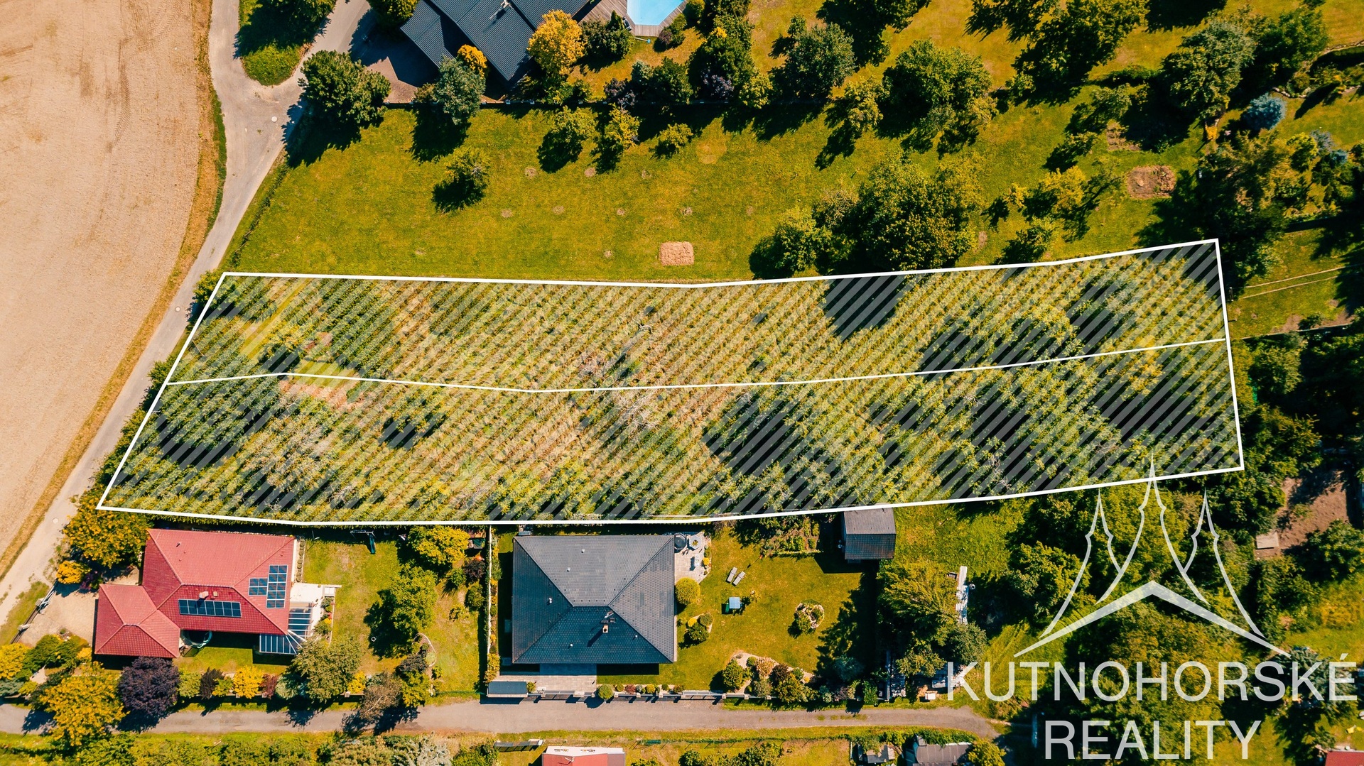 Prodej pozemku pro bydlení, 3 983 m2 – Týnec nad Labem