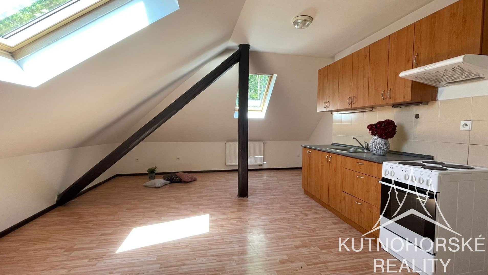 Pronájem bytu 2+kk, 54 m2, Tovární 218, Kutná Hora – Sedlec