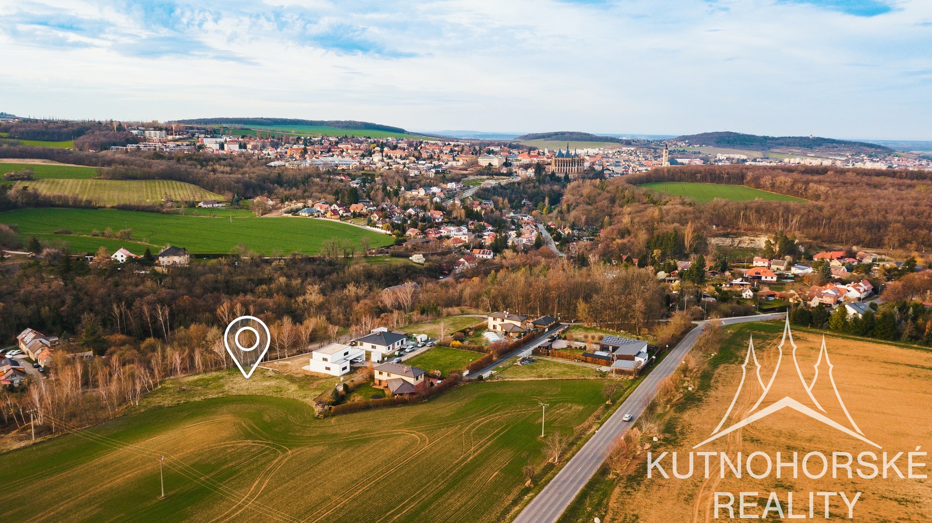 Prodej pozemku s výhledem na chrám Sv.Barbory 1 696 m2 – Kutná Hora