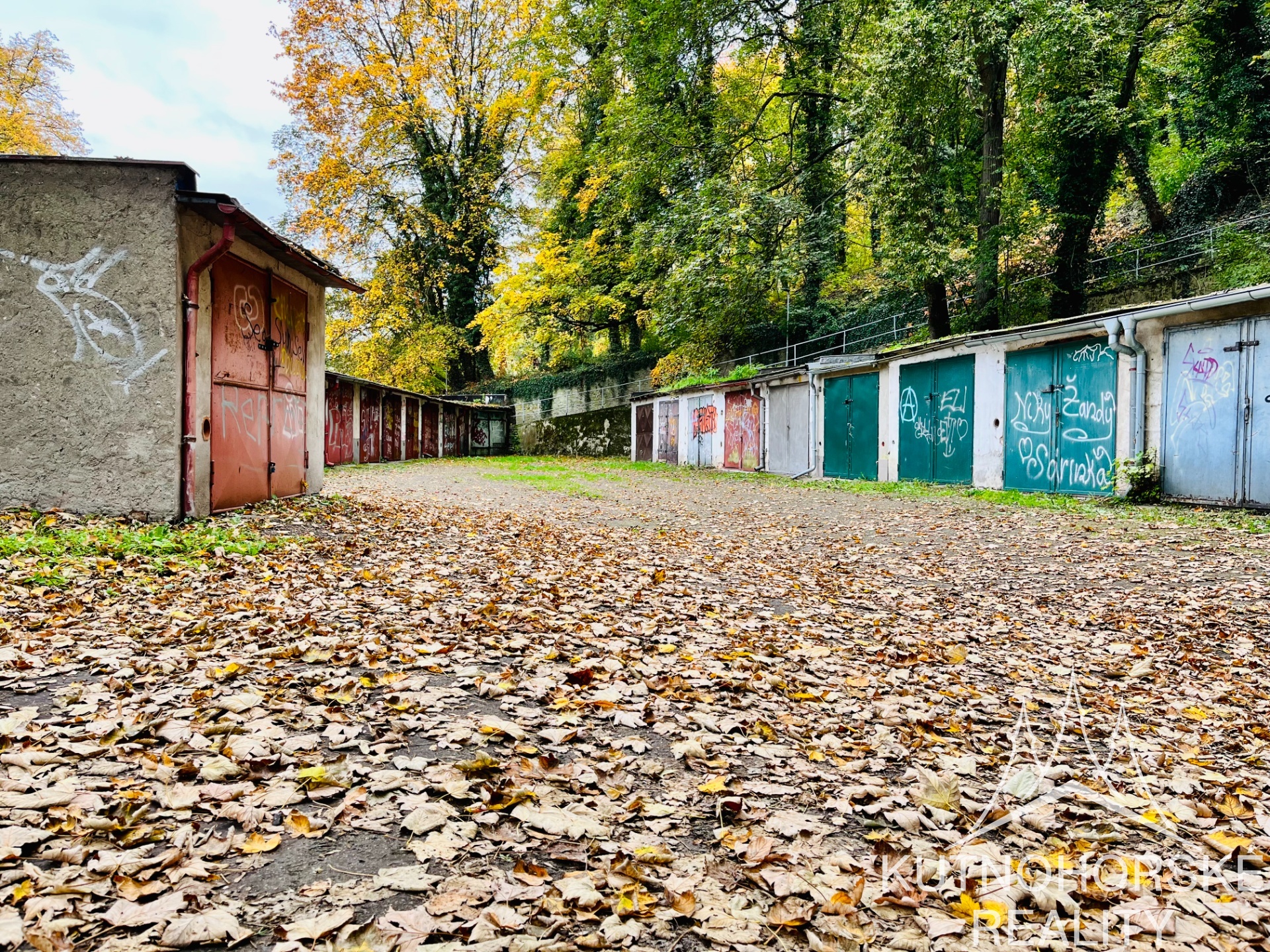 Pronájem řadové garáže v Kutné Hoře 17m2